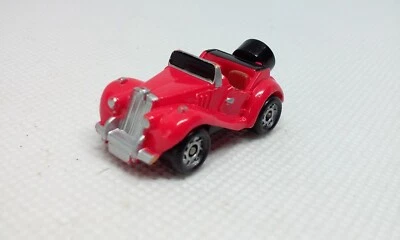 Vintage Micro Machines 1950's MG TF Red 1 1/4" Sports Car Vehicle Galoob 1987 - Image 1 of 4