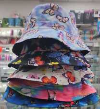 Hat Bucket Sun Fisherman Festival Cap Cotton Butterfly Beach Unisex