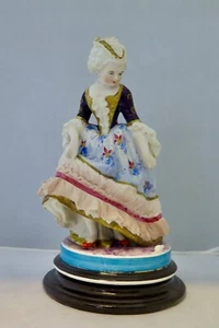 Antique Porcelain Lady & Mouse - Picture 1 of 12