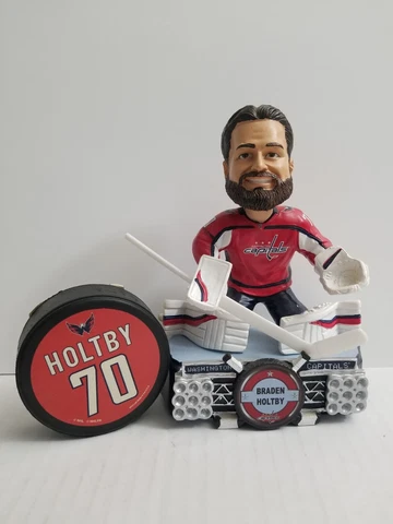 Braden Holtby #70 Washington Capitals Limited Edition of 2018 Bobblehead BUNDLE Cover