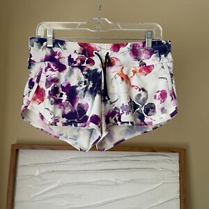 ATHLETA • Women's Watercolor Kata Swim Shorts Floral Size Small S