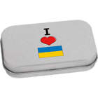 'I Love Ukraine' Metal Hinged Tin / Storage Box (TT032961)