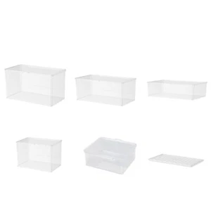 Clear Cover Perfect for Storing Cups Teapots and Bowls Stackable Tea Set - Bild 1 von 9