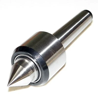 Z LIVE CENTER NEW 2MT 0.000197" LATHE LIVE CENTER MORSE TAPER #2 TRIPLE BALL BEARING DESIGN