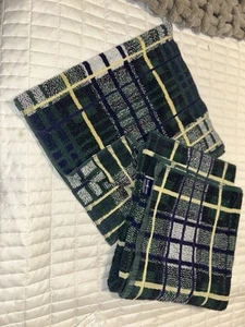Vintage Ralph Lauren Polo Classic Plaid 1 Badetuch/1 Handtuch 26 x 46/17 x 27 - Bild 1 von 11