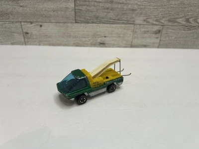 Vintage Hot Wheels Green ‘1969 The Heavyweights Tow Truck / Redline • Die Cast M - Image 1 of 4