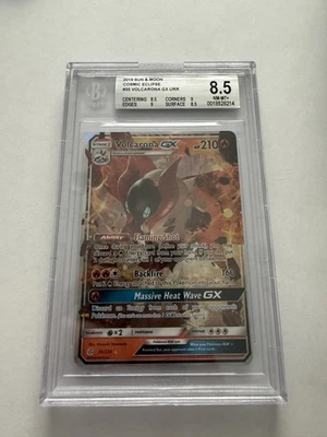 Volcarona GX Pokemon Cosmic Eclipse 35/236 BGS 8.5 PSA CGC - Image 1 of 2