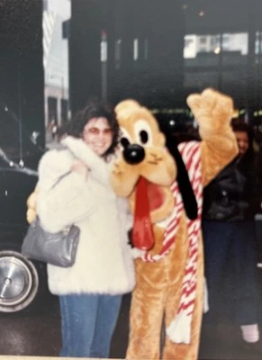 Blue Fox Fur Jacket Size Medium  - Image 1 of 4