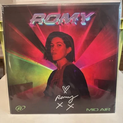 Romy - Mid Air Vinyl (SIGNED) Neon Pink LP New Unplayed 12" - Image 1 of 2