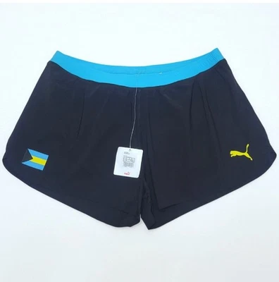 Pantalones Cortos Puma Bahamas Olympics Atletismo 3" EQUIPO RARO EMITIDO Adulto Hombre XL Foto 1 de 4