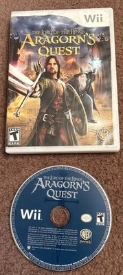 El Señor de los Anillos: Aragorn's Quest - Nintendo Wii - Sin Manual Foto 1 de 2