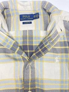 Polo Ralph Lauren Women’s Relaxed Fit Plaid Cotton Shirt size XXS - Picture 1 of 6