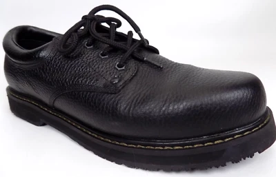 Dr. Scholl's Harringtong II Men No Slip Work Shoes Size 11.0 M, Black Leather - Image 1 of 4