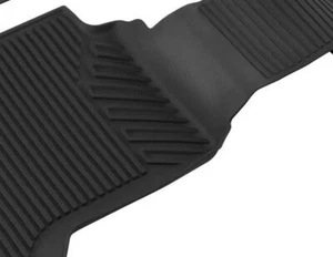 Genuine Ford Ranger Raptor 2022> Front & Rear Rubber Floor Mats Black Logo - Picture 1 of 1