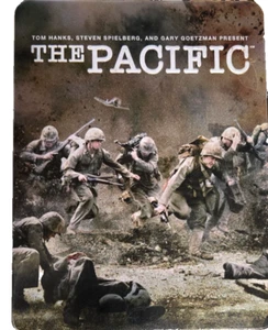 The Pacific 6 DVD Set with Tin - Tom Hanks , Steven Spielberg - Imagen 1 de 3