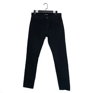 Levi's Line 8 Black Dark Wash Mid Rise Relaxed Fit 100% Cotton Jeans - W30 L32 - Picture 1 of 21