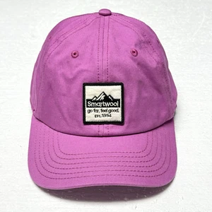 Smartwool Cap Hat Pink One Size Women's Strap Back - Picture 1 of 7