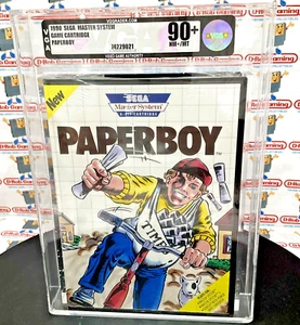 Paperboy Sega Master System SMS New Sealed VGA WATA Genesis NES *HIGHEST GRADED* - Picture 1 of 20