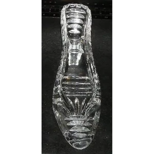 Slowakei Kristallglas Pantoffel Schuh Figur - Bild 1 von 13