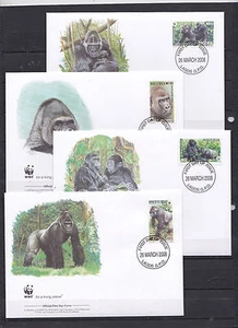 F1687 - Nigeria 2008 - FDC - cross river gorilla (Apen / Monkeys / Affen) - Picture 1 of 1