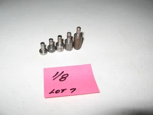 Rivet Squeezer Set lot all 5 are 1/8 sets all 3/16 diameter shafts - Afbeelding 1 van 4
