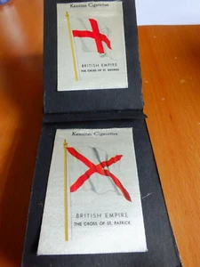 31 alte Kensitas Zigarettenseide British Empire Flaggen im kambrischen Album - Bild 1 von 6