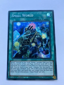 Yugioh Small World Secret Rare 1st Edition MP22 EN225 - Picture 1 of 2