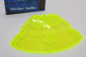 Lego (c) 1x Ufo - Scheibe Space - 10x10x2 - 30117 - trans. neon gelb - Viertel - Bild 1 von 1