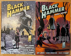 Black Hammer 1+2 Paperback TPB Graphic Novel Dark Horse Comics DHC Lemire - Picture 1 of 2