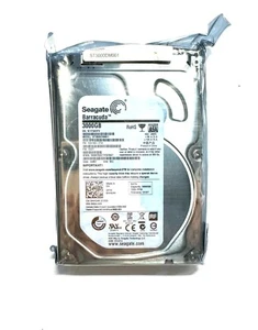 Disque dur SATA 3,5" 3 To Seagate Barracuda HHD4K ST3000DM001 - Photo 1/1