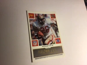 McDonald's Football San Francisco 49erWendell Tyler 1986 (pestañas negras) - casi como nuevo - Imagen 1 de 3