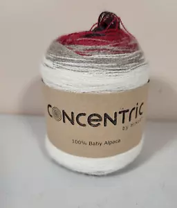 Hikoo Concentric Yarn 100% Baby Alpaca Burbs #1026 - Picture 1 of 4