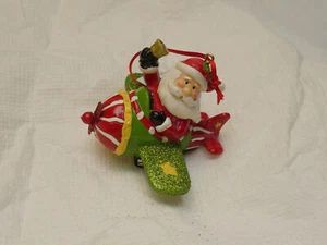 Kurt S. Adler, Weihnachtsschmuck, fliegender Weihnachtsmann - Bild 1 von 1