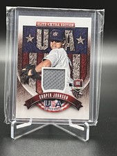 2015 Panini Elite Extra Edition USA Baseball 18U Game Jerseys #10 Cooper Johnson