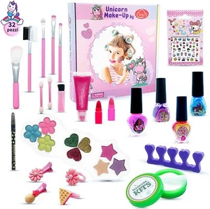 Trucchi Bambina Sirripo® – Lavabili, Certificati CE, Età 4-10 - Foto 1 di 12