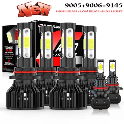 Kit de luces antiniebla altas bajas para Lexus LS430 2001-2006 6000K Foto 1 de 4