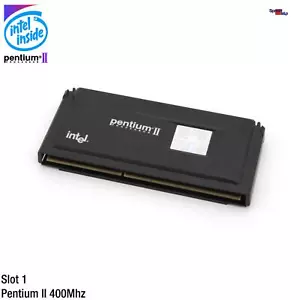 Cpu Intel Pentium 2 400mhz Processor Slot1 80523py400512 Sl2s7 Sl2u6 Mmx 512 - Picture 1 of 2