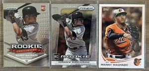 (3) 2013 Manny Machado Rookie RC (1) Topps, (2) Prizm - Picture 1 of 4