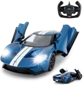 1/14 Ford GT Remote Control RC Race Toy Car For Kids, Open Doors By Manual, Blue - Picture 1 of 5