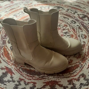 Chelsea Boots/Stiefeletten Tamaris, beige, Gr. 38, Memory Foam Sohle, bequem! - Bild 1 von 3