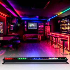 RGB Wall Wash Light Bar 252 LED DMX Stage DJ Beam Lighting Disco Party Effect US - Picture 1 of 12