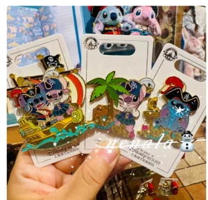 Shanghai Disney Pins Piratas del Caribe Tesoro Oro Verano Puntada Ángel - Imagen 1 de 7