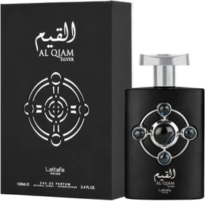 Lattafa Pride Al Qiam Silver Eau de Parfum for 100 ml Cologne Unisex New in Box - Picture 1 of 3