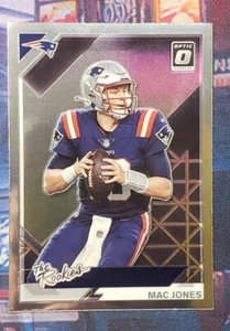 2021 Donruss Optic Mac Jones The Rookies Rookie Card RC #TR-6 Patriots E15 - Picture 1 of 2