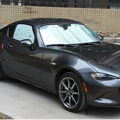 Side Front Window Sun Shade Cover Sun Shield UV For Mazda MX-5 Miata RF 2016-23 Foto 1 de 2