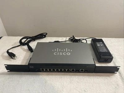 Cisco Small Business SF302-08P 8-Port 10/100 POE Managed Switch Wth Power Supply - Image 1 of 4