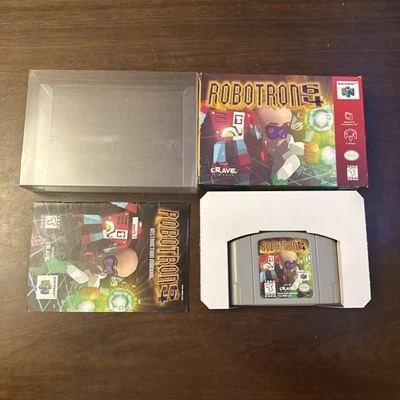 Robotron 64 (Nintendo 64 N64) Complete - Tested - Authentic - Image 1 of 4
