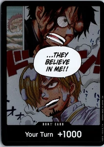 ¡¡DONDE!! Tarjeta (arte alternativo) ¡¡UN PUÑO DE VELOCIDAD DIVINA LISTO!! Casi nuevo - Imagen 1 de 2