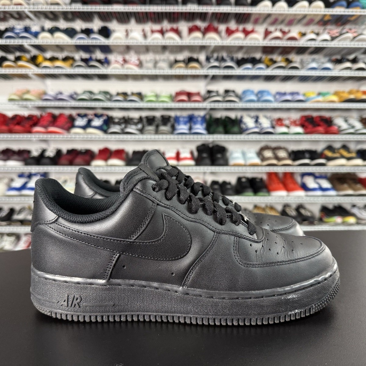 Nike Air Force 1 '07 Low Triple Black | eBay Nike Air Force 1 '07 Low Triple Black | eBay