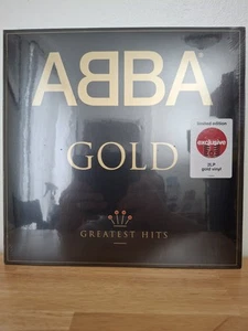 Abba Gold limited edition exclusive two LP Gold Vinyl - Picture 1 of 3
